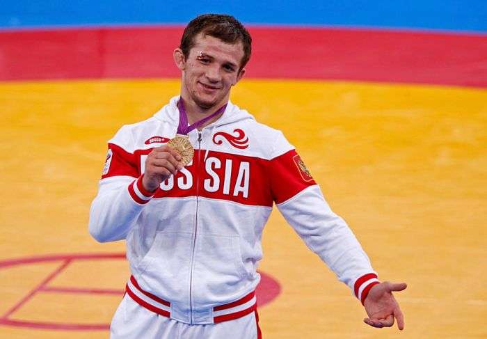 Російські спортсмени на Олімпійських іграх в Лондоні (39 фото)