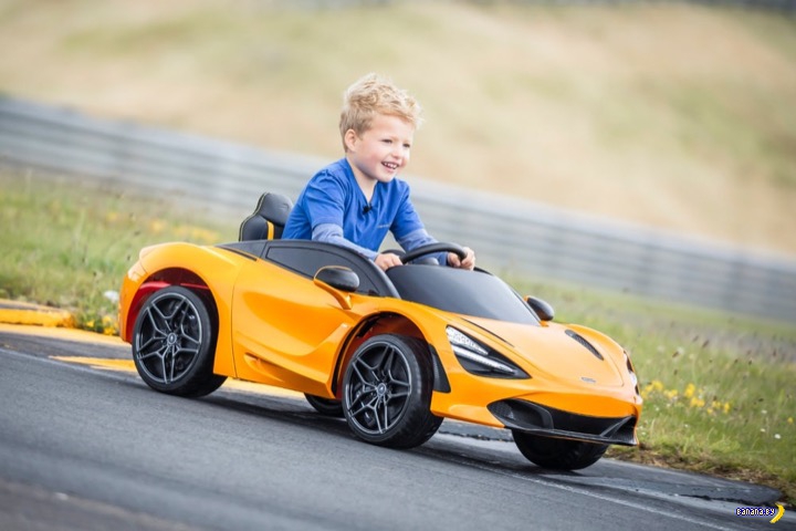 Детский McLaren 720S Интересное