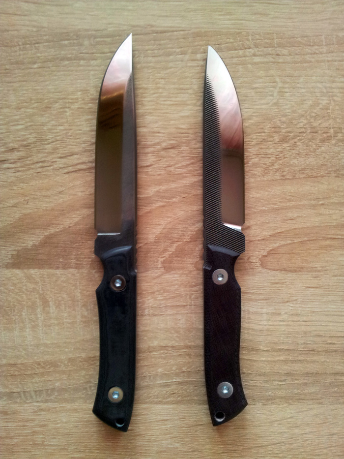 Ножи из напильника нож