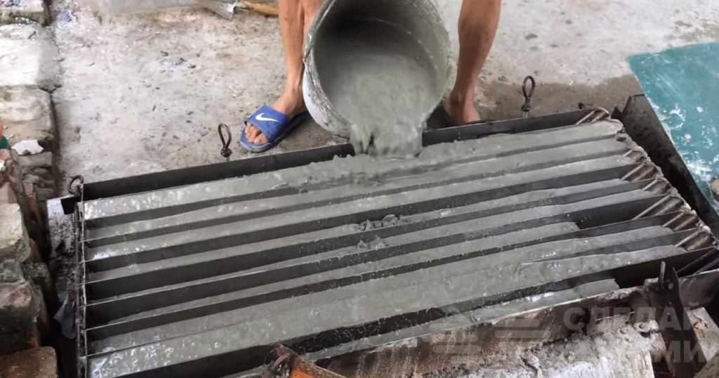Как изготовить и установить бетонные штакеты для забора Самоделки
