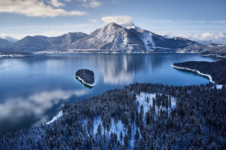 Завораживающие фотографии альпийского озера Сильвенштайн 