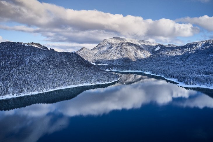Завораживающие фотографии альпийского озера Сильвенштайн 
