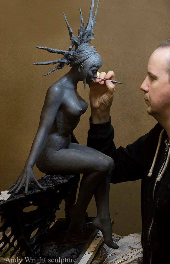 Художник создаёт скульптуры, которые сложно отличить от настоящих скульптура