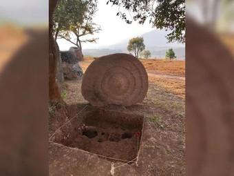 В «Долине Кувшинов» найдены несколько человеческих захоронений, которым около 2500 лет Археология