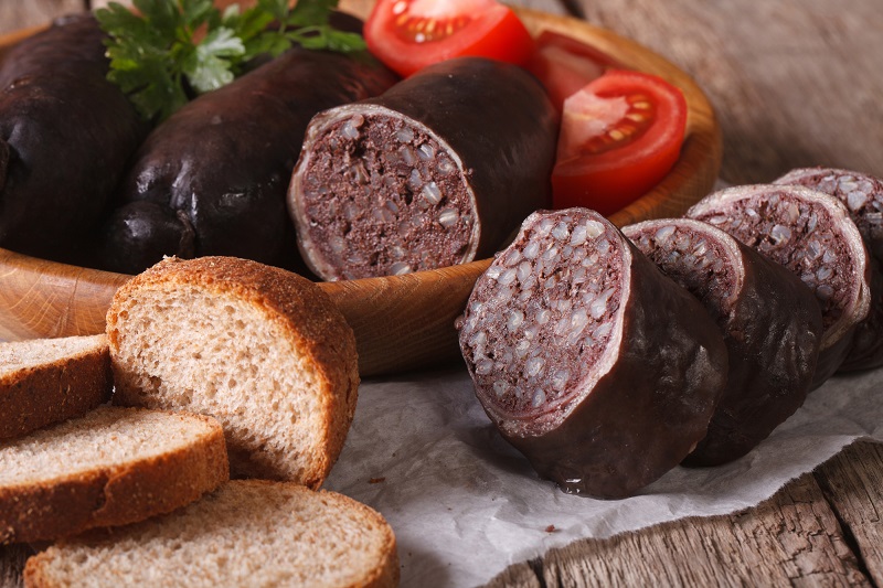 Как приготовить колбасу на молоке в банке Кулинария,Гречка,Колбаса,Кровь,Молоко,Сало
