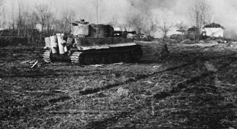 Советская пехота держит удар: как растерялись «тигры» История,ссср