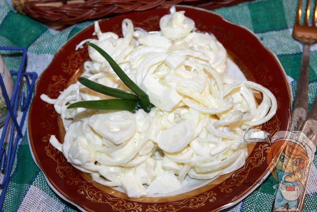 Салат Чиполлино из лука. Рецепт до смешного прост! кулинария,салаты