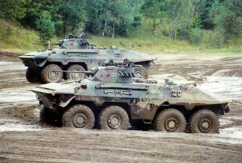 «Рысь» на службе бундесвера. Боевая разведывательная машина SpPz 2 Luchs оружие