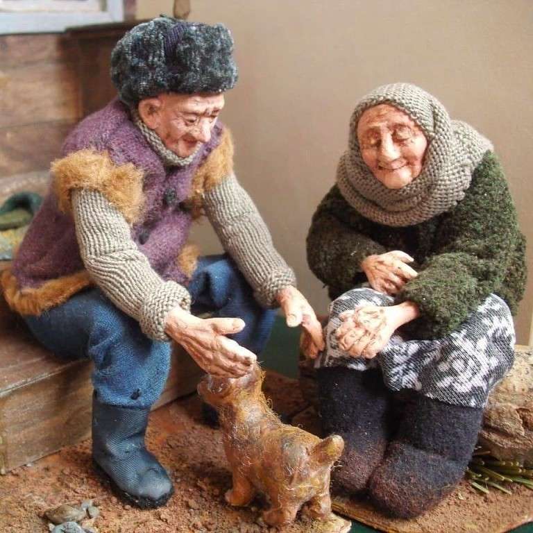Житeльницa Hoвocибиpcкa сделала куклы 